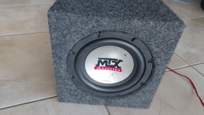 subwoofer mtx thunder 5500 8 polegadas