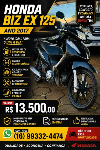 Honda BIZ EX 125 2017