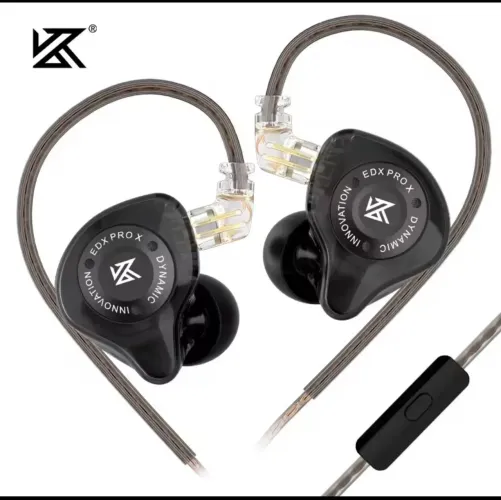 KZ EDX Pro X Metal - som Hi-Fi com graves profundos e isolamento de ruído