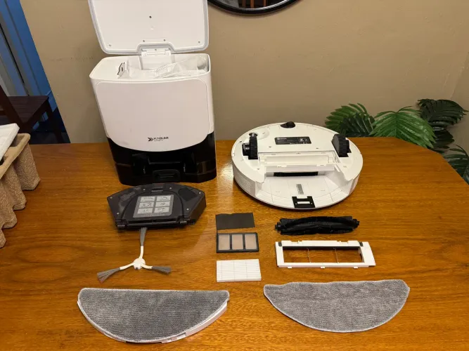 Robô Aspirador - Passa Pano -Smart 900 Branco 110V - Super Conservado