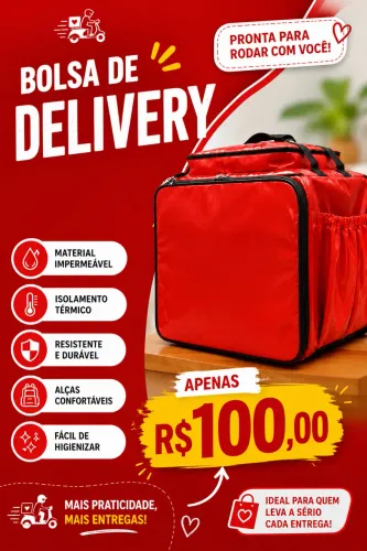 Bag para entregador