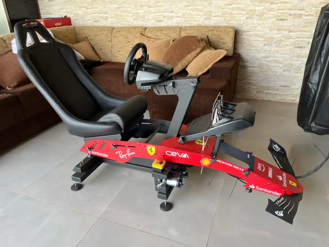 Cockpit Completo Simulador de Corrida com Motion 3Dof