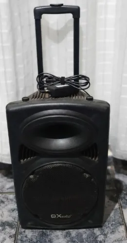 Caixa de Som Amplificada Portátil GX Audio GMD-12A