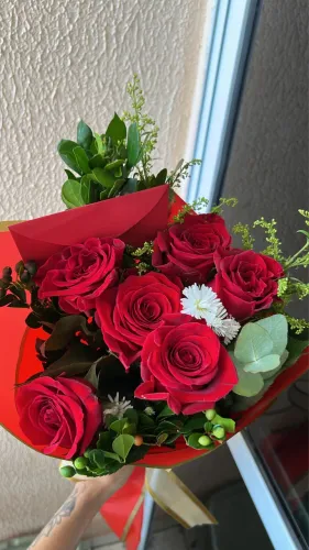 Buquê de rosas importadas colombianas
