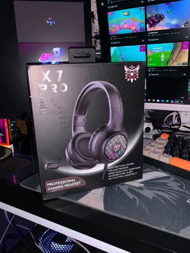 Headset Gamer Onikuma X7 Pro RGB - 50mm