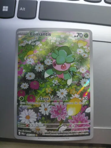 Carta pokemon fomantis (085/084) negociavel