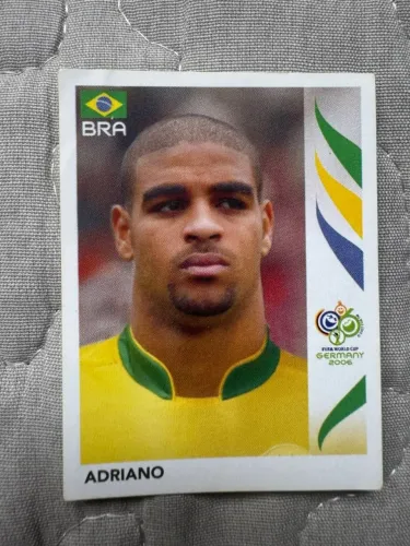 Figurinha Adriano Imperador Copa do Mundo 2006 nunca usada - numero 394