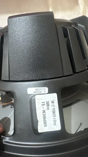 Alto falante pionner 12 polegadas