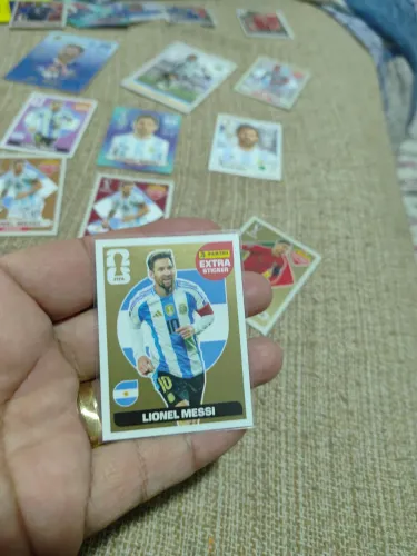 Figurinha legendes extra ticket messi 2026 perfeito 