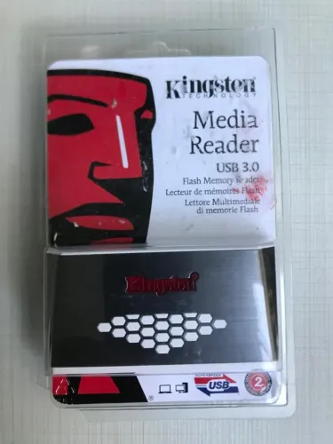 Leitor de Cartão Kingston USB 3.0 High-Speed Media Reader