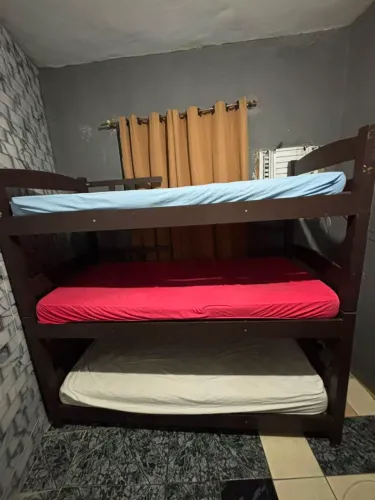 cama Treliche Madeira- marrom