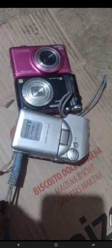 3 camera tecpix tá funcionando os 3 por 70 as outras falta bateria