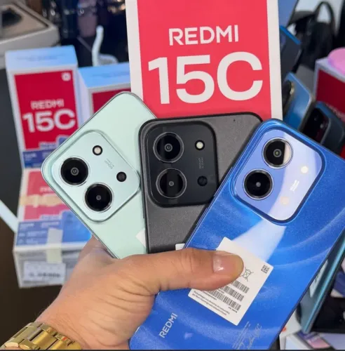 Redmi 15C 4G 128/4 Novo, Lacrado, Original, Global