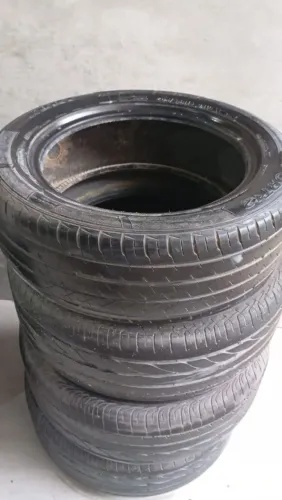 04 pneus 205/55 R16 BRIDGESTONE Semi novos venda particular