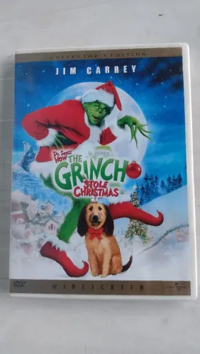 DVD original o Grinch impotado região 1.
