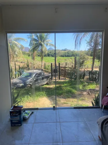 Porta de Vidro Blindex 4 Folhas - 2,30 x 2,10 m