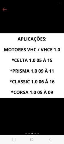 Velas para carro