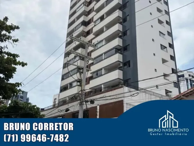 APARTAMENTO QUARTO E SALA NASCENTE NA PITUBA 47m²
