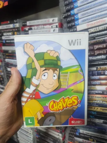 chaves nintendo wii original americano com encarte 
