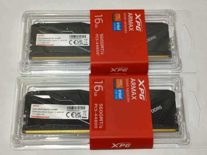 MEMÓRIA DDR5 XPG ARMAX 32GB (2X 16GB) NOVAS LACRADAS