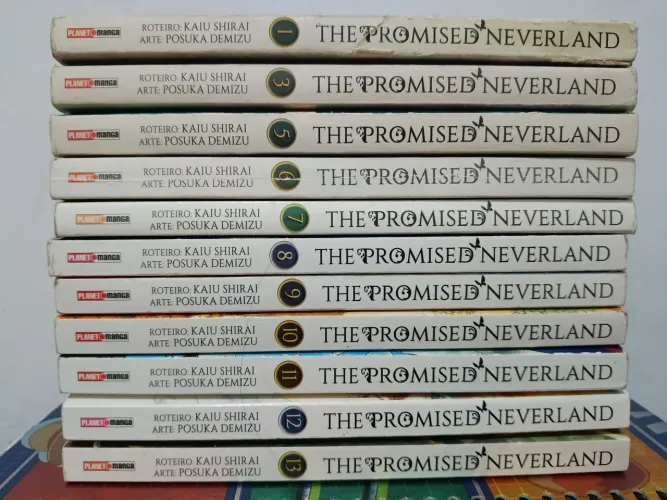 The Promised Neverland usados 1 ao 13