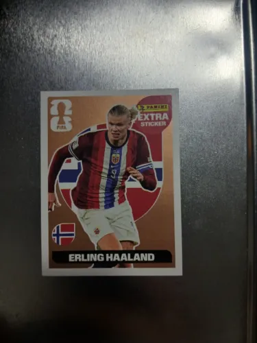 Erling Haaland - Extra Sticker Bronze Álbum Panini FIFA