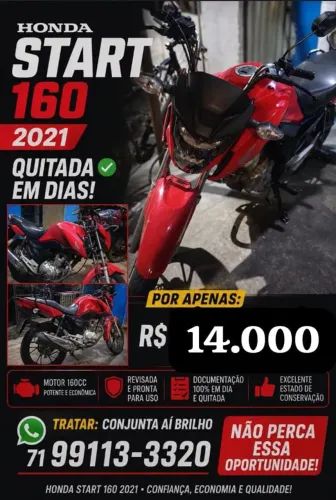 Moto de segundo dono toda boa