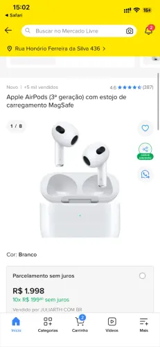 AirPods 3geração