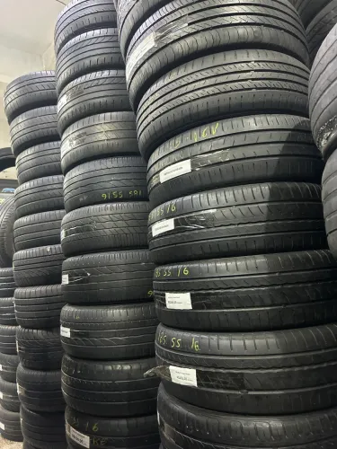 Pneus Aro 16 Honda city Fit seminovos originais por 250$ cada 