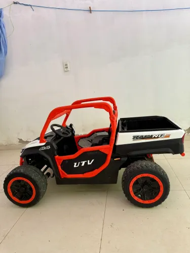 Carrinho Elétrico Infantil Utv 24v 100kg 4x4 2 Lugares