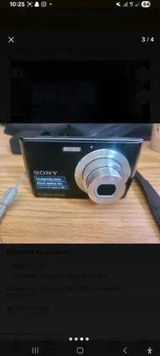 Câmera Cybershot SONY