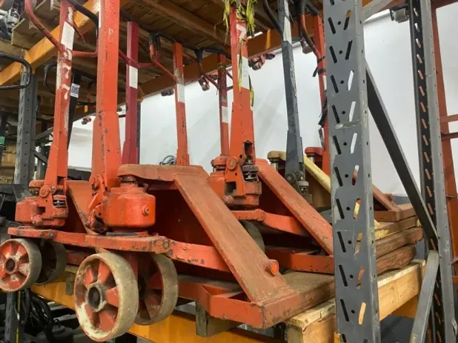 Pacote 10 Paleteiras Manuais Linde 2.000kg