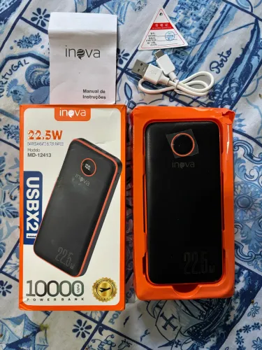 Carregador Portátil Turbo (Power bank) Inova 10000mAh novo
