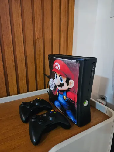 Xbox 360 fat semi novo
