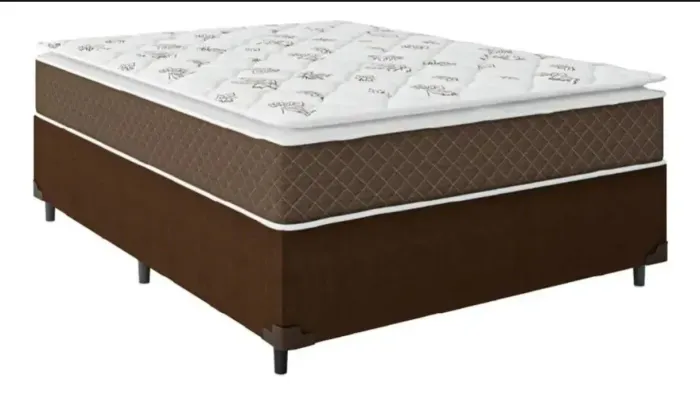 Cama Box Casal Molas