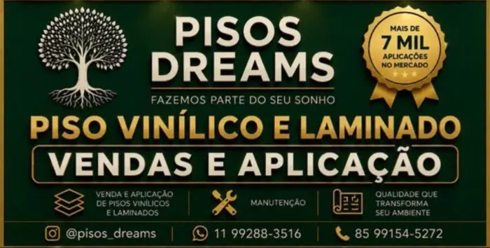 Pisos Vinilicos venda e aplicação
