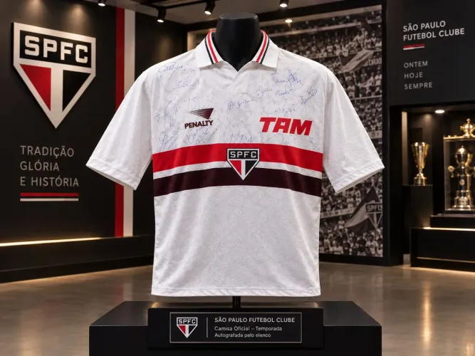 Camisa retrô libertadores 1993 oficial São Paulo 