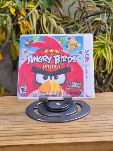 Jogo Angry Birds Trilogy 3DS Original - Completo Case + Manual