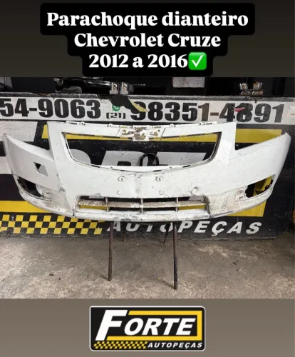 Parachoque dianteiro chevrolet cruze 2012/2015