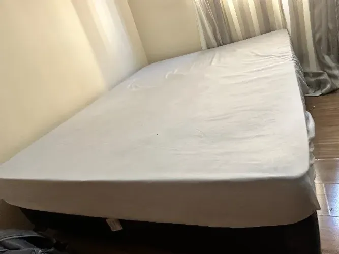 Cama box + colchão de casal