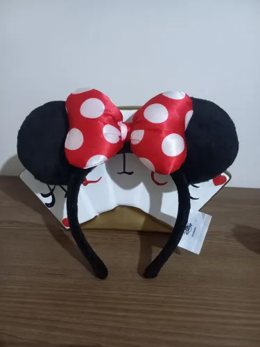 Tiara de pelúcia Minnie Original Disney Parks