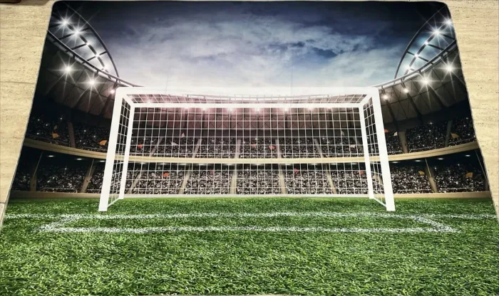 fundo fotográfico estádio de futebol