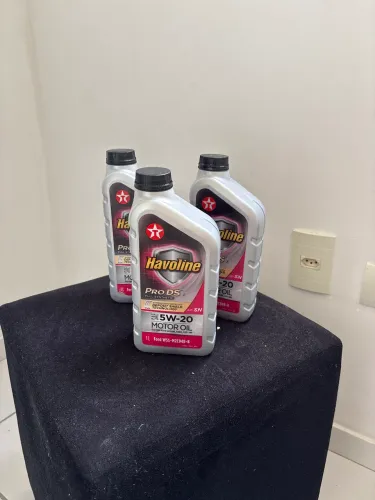 Kit 3 Óleos para Motor 5w-20 da Havoline