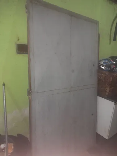 Portão de garagem duas folhas