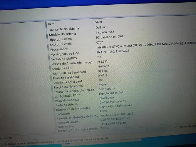 Notebook Dell i7 leia todo anúncio