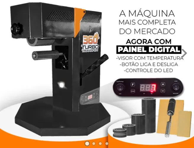 TURBO TRANSFER IMPRESSORA A LASER E PRENSA PLANA