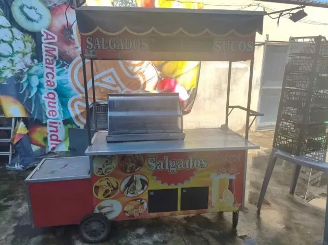 Barraca de Salgados - açaí - hambúrguer