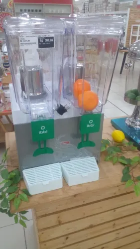 REFRESQUEIRA INDUSTRIAL DE 2 CUBAS, 15 LITROS (,CADA ) DA MARCA IBBL, NOVA, PROMOÇÃO!!!!