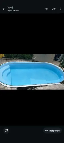 Piscina de 6,5 por 3,5