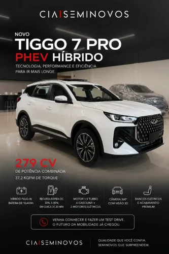 Chery Tiggo 7 Pro Phev Super Hybrid 2027